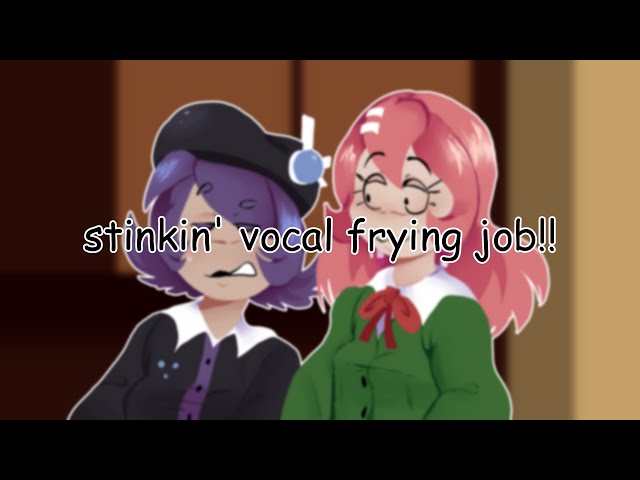 [utau talkloid] stinkin' vocal frying job!!