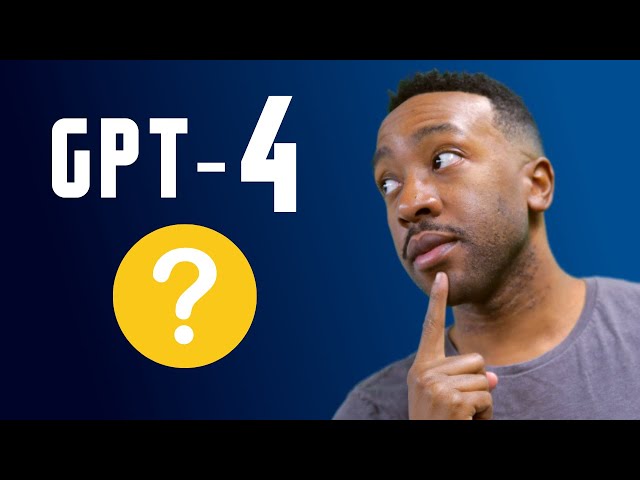 What we know so far about GPT 4 | New Project from Open AI
