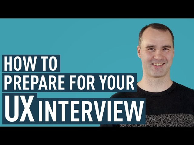 How To Ace Your First UX Design Interview