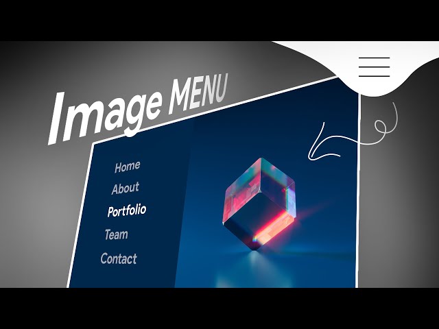 Elementor Full Width Navigation Menu with Images on Hover | WordPress Hamburger Popup Menu Animation