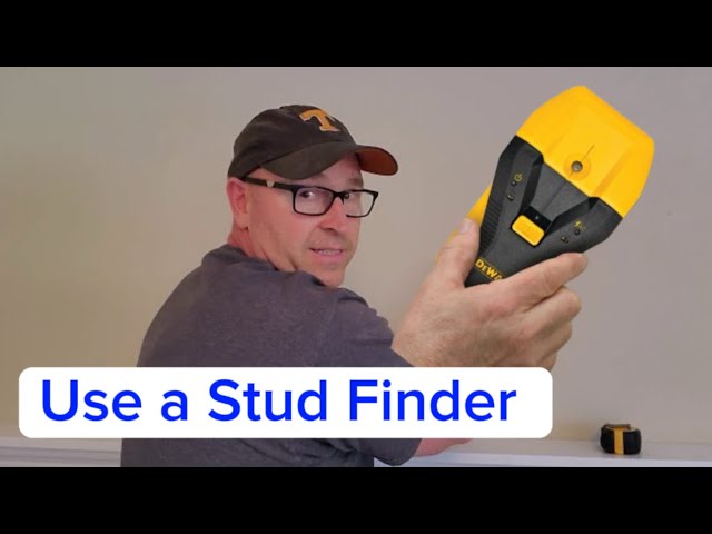 How to Use a Stud Finder
