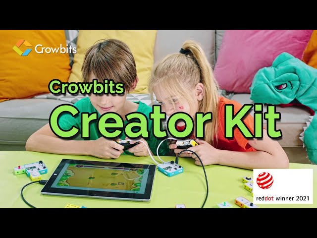 Elecrow Crowbits Creator Kit - Programmable Blocks for STEM Education