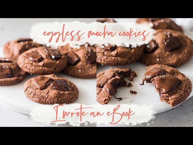 ONE BOWL MOCHA COOKIES + I WROTE AN EBOOK!!! // How To Make The EASIEST Cookies Ever 🍪