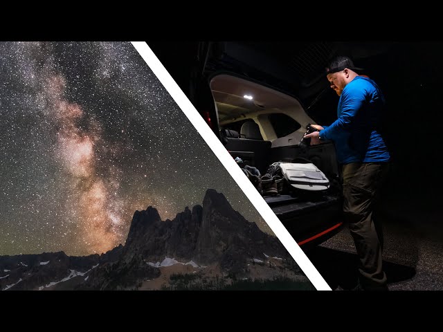 Milky Way Landscape Photography with the Sony A7III - Behind the scenes in the North Cascades