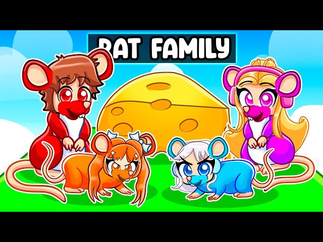Having A RAT FAMILY in Roblox!