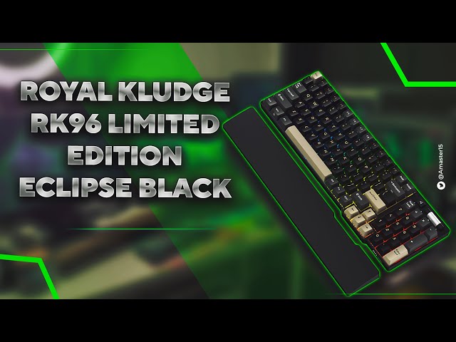 Royal Kludge RK96 Limited Edition 2024 - RK Royal Kludge RK96 RGB Limited ed Review - RK96 Software
