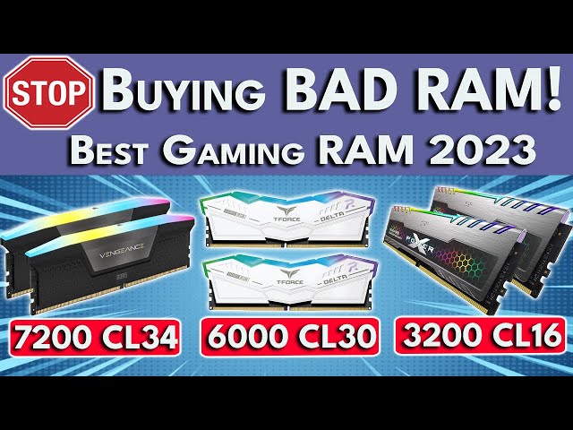 🛑STOP🛑 Buying Bad RAM! Best Ram for PC Gaming 2023 | DDR4 vs DDR5 Gaming
