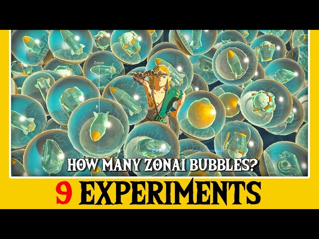 9 Q&A Experiments with the systems of Zelda: Tears of the Kingdom