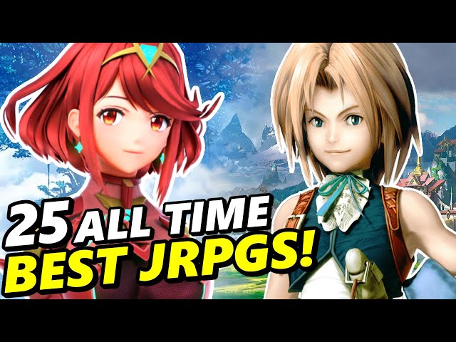 TOP 25 BEST JRPGS of All Time !