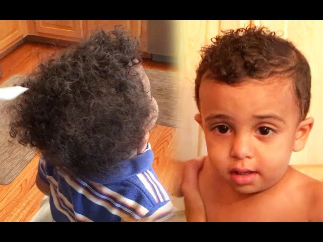 How to Cut Kid's Hair: 3 STEPS! Clippers & Scissors, Tip #24