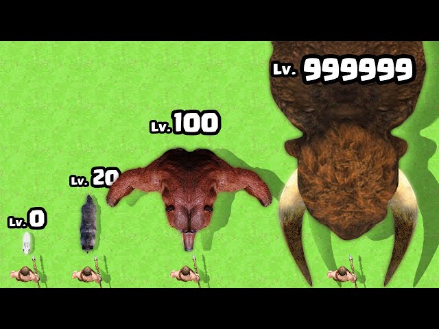 HUNTING a BUNNY to MAX LEVEL MAMMOTH in Hyper Evolution #6