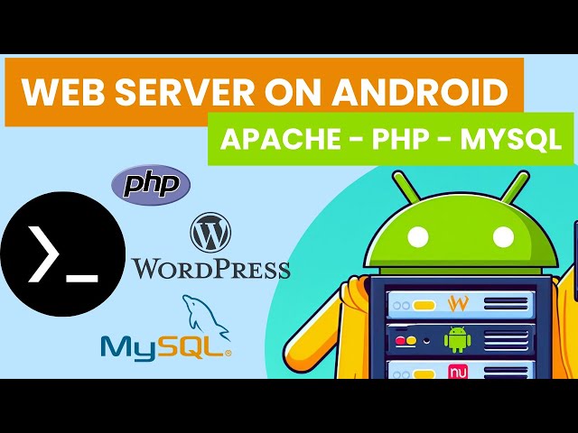 How to configure a web server in Android with Termux - LAMP server (MySQL PHP) & WordPress - No Root