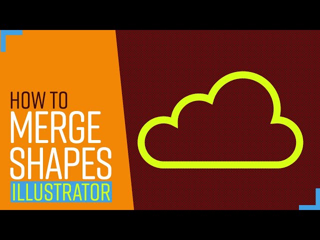 How to merge shapes in Illustrator