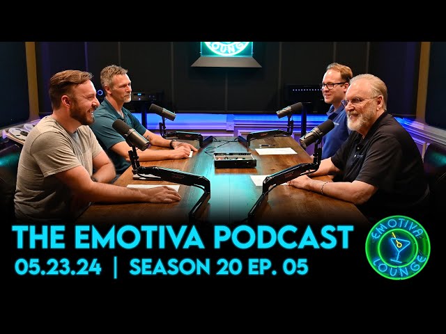 Exclusive Streamer sneak peek, Emofest 2024, 8K Processor Update and More! | Emotiva Podcast 5.23.24