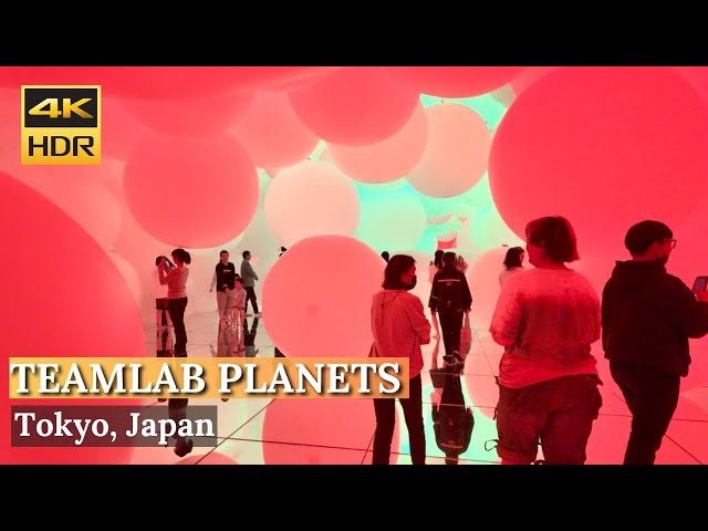 [TOKYO] teamLab Planets Tokyo "Tokyo Travel Best Photo Spots" | Toyosu, Japan (Full Tour)[4K HDR]