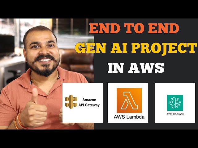 #2- Complete End To End Generative AI Project On AWS Using AWS Bedrock And AWS Lambda
