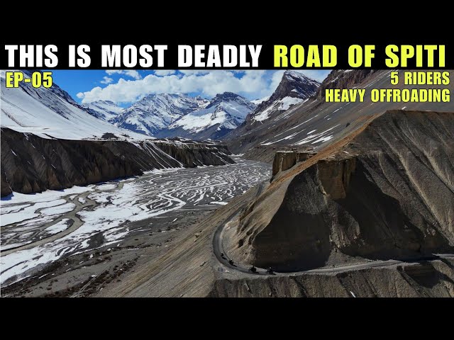 Spiti Ki Most Deadly Road Me 1.5 Lakh Ka Drone Khaayi Me Gir Gya | Kaza To Losar EP-05 |
