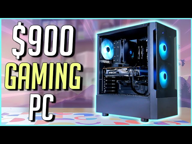 $900 Gaming PC Build Guide! (2023)