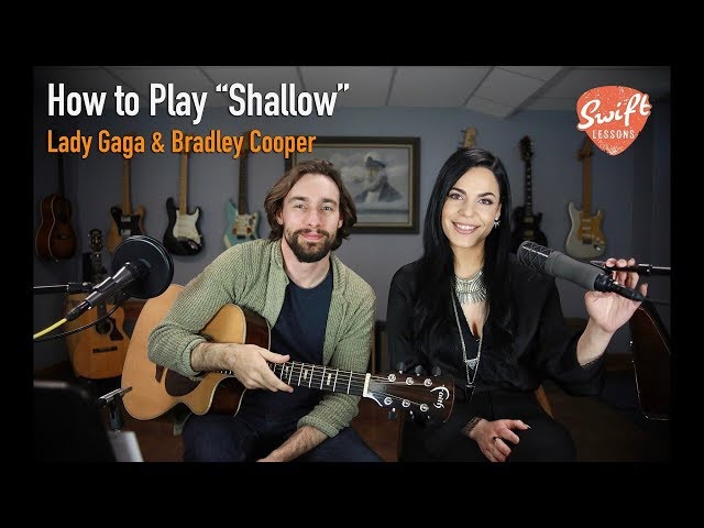 "Shallow" Guitar Tutorial - Lady Gaga, Bradley Cooper - Complete Guitar Lesson w/ Tabs