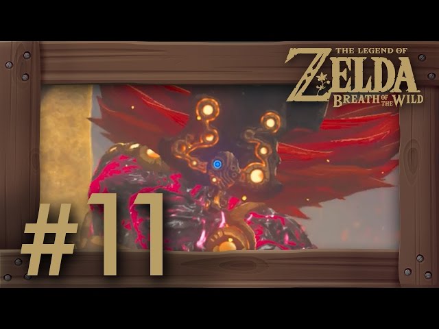 Zelda Breath of the Wild Walkthrough Part 11 | Vah Rudania Dungeon & Boss Fireblight Ganon