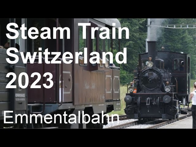 Steam Train Switzerland 2023/Dampfzug. FPV, GepRC Cinelog 20, Emmentalbahn