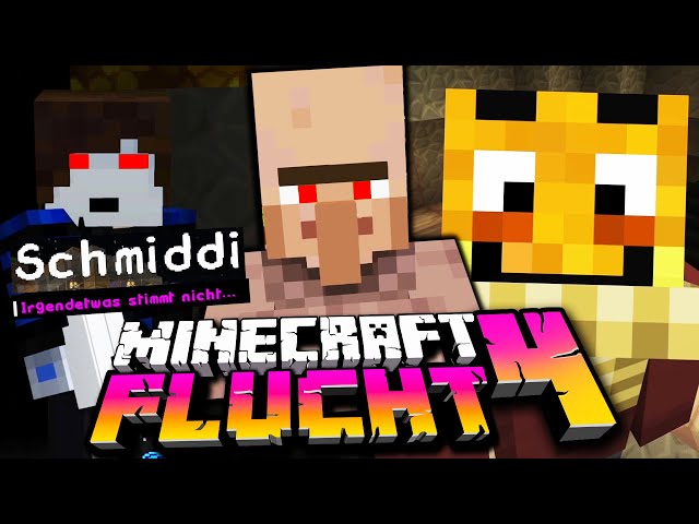Unser erster DORFBEWOHNER! ☆ Minecraft FLUCHT 4 #02