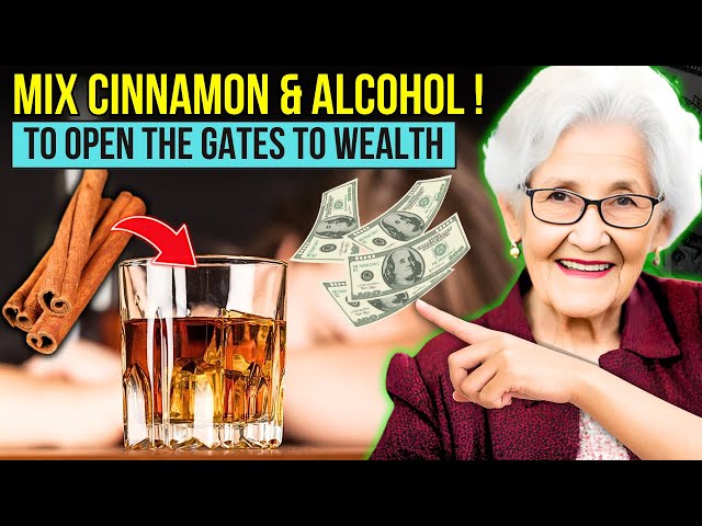 Put Cinnamon in Alcohol and The Money will come to you everywhere💥millionaire ritual
