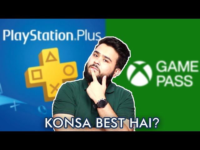 XBOX Game Pass vs PlayStation Plus Comparison | Which Is Better [HINDI]🔥