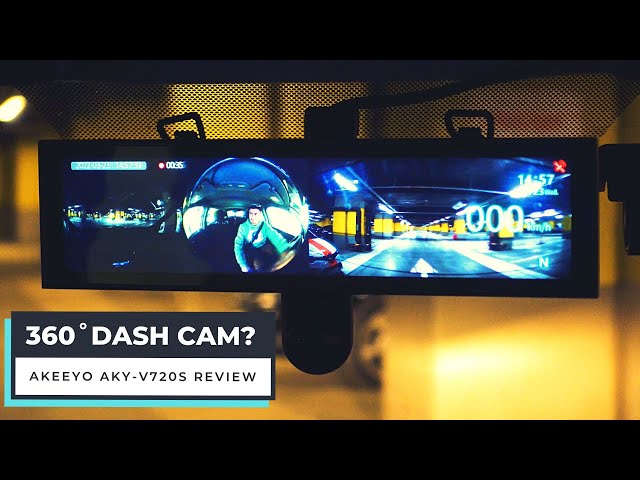 Panoramic Mirror Dashcam? Check this "720˚" Car DVR by Akeeyo