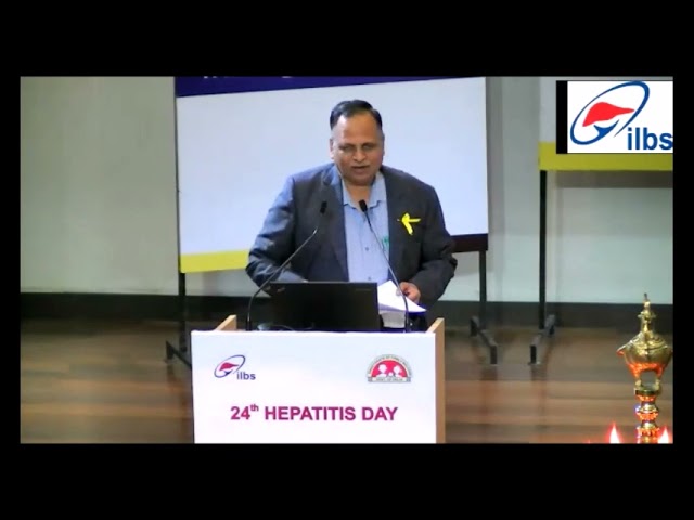 Health Minister Shri Satyendar Jain on the occassion 24th Hepatitis day at ILBS