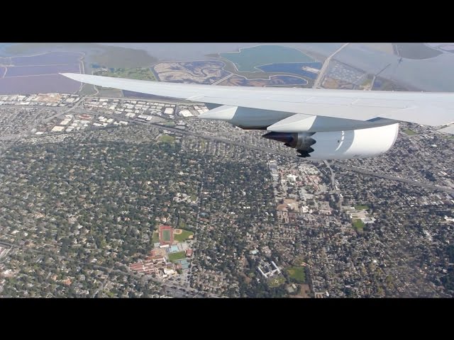 Korean Air Boeing 747-8 Landing in San Francisco (KE 23 || ICN-SFO || HL7636)