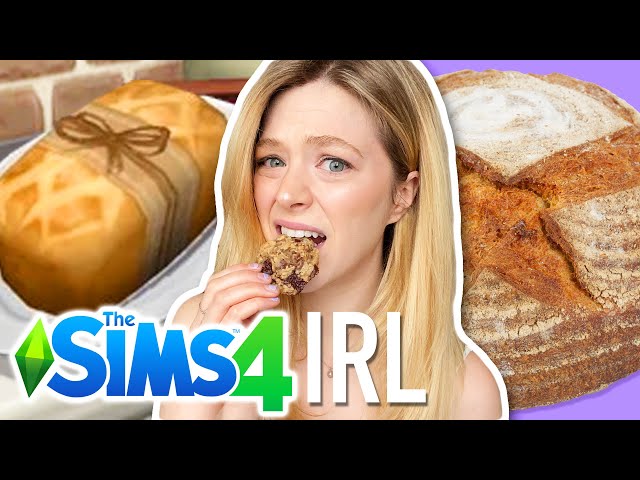I Baked Like My Sim In Real Life For 24 Hours | Kelsey Impicciche
