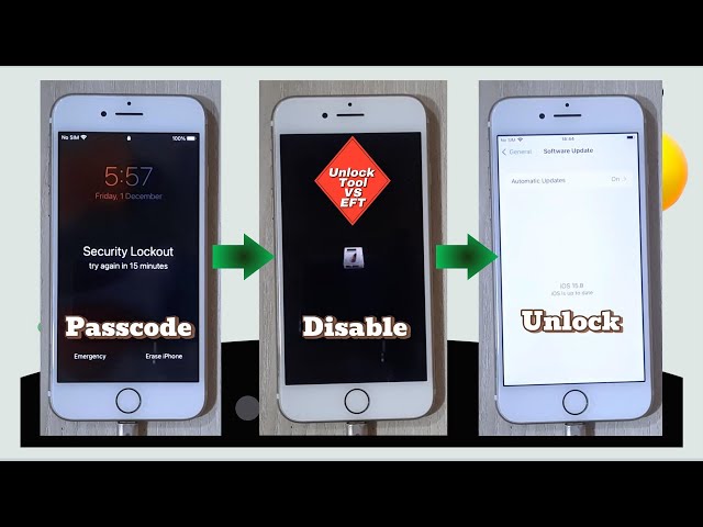 Remove iPhone Passcode disable Unlock Tool VS EFT Pro !! Must be watch !! All iOS Support !!