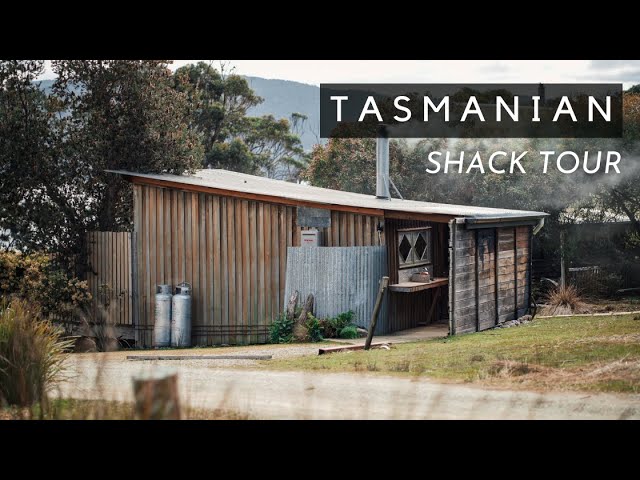 Off Grid Tiny Cabin Made Of Natural and Recycled Timbers - The Shack At Sheepwash Bay, Bruny Island