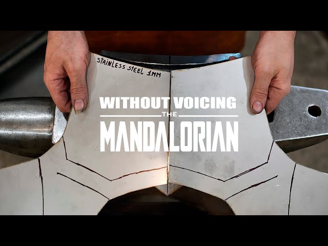 Functional Mandalorian Steel Armor. Brestplate, metalworking