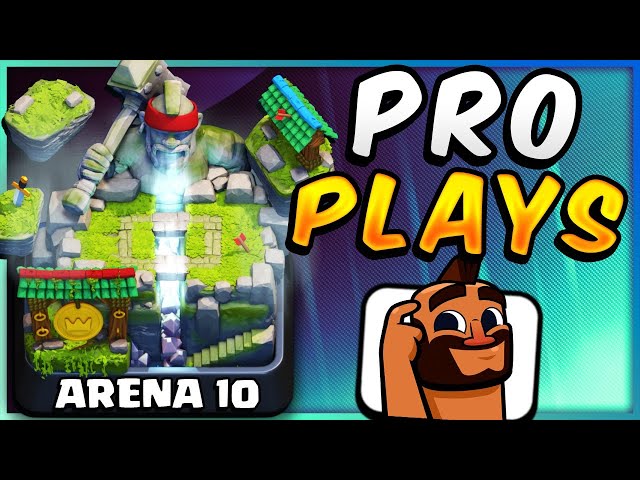 Pro Player SPEEDRUNS Arena 10 in Clash Royale