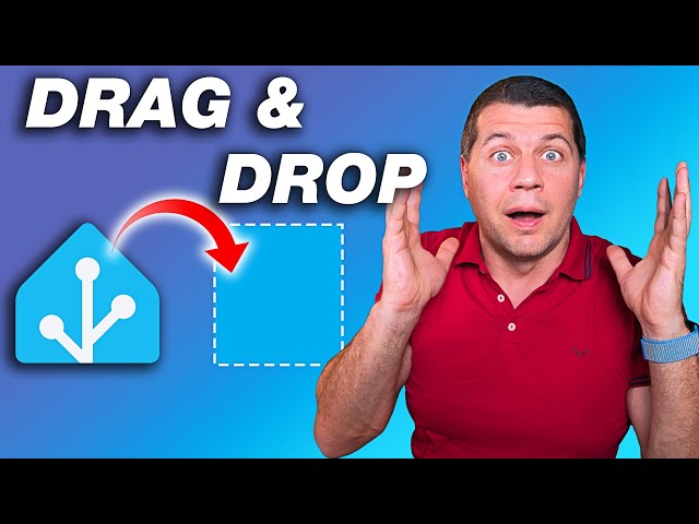 FINALLY Home Assistant Drag & Drop | Sections