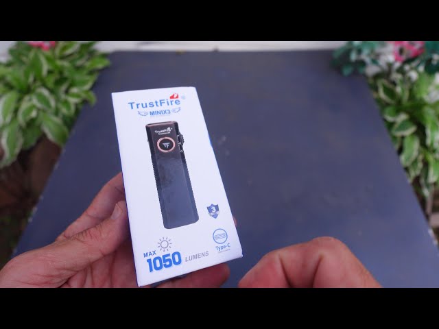 TrustFire Mini X3 Rechargeable EDC Flashlight - Review