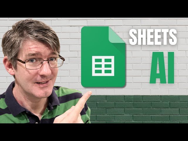 AI in Google Sheets is Here | Get Sample Data and MORE!