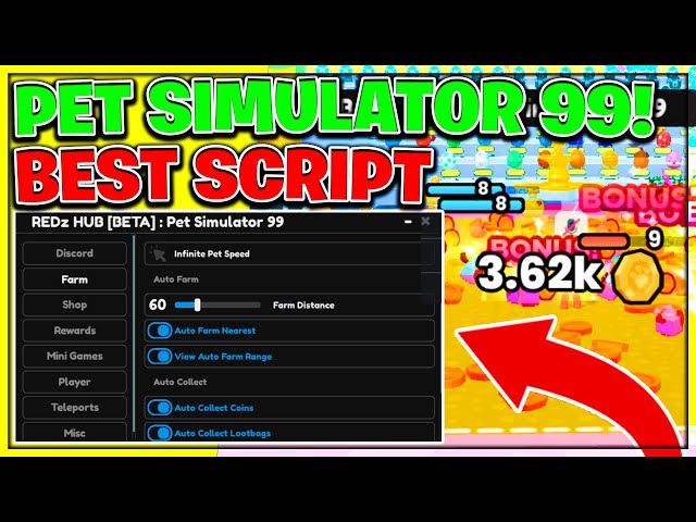 [🚪BACKROOMS] Pet Simulator 99 Script/Hack (Auto Farm,  Quests, Gems And More!
