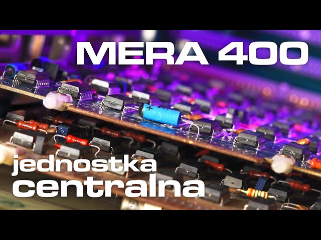MERA-400 - jednostka centralna