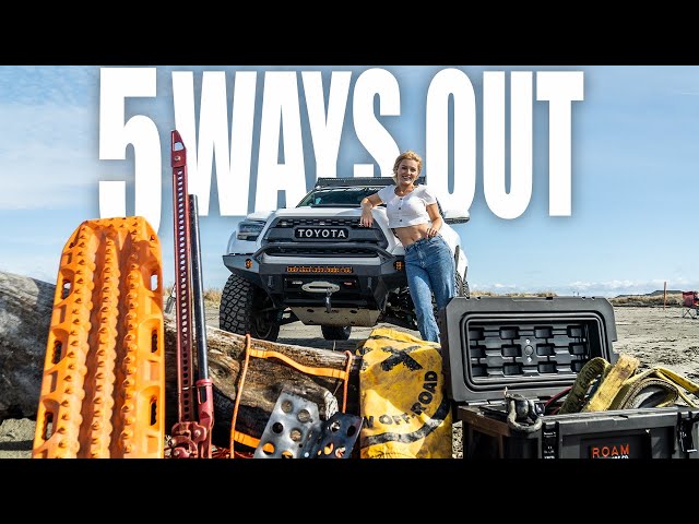 5 Ways to get Un-stuck while Solo Off Roading & Overlanding