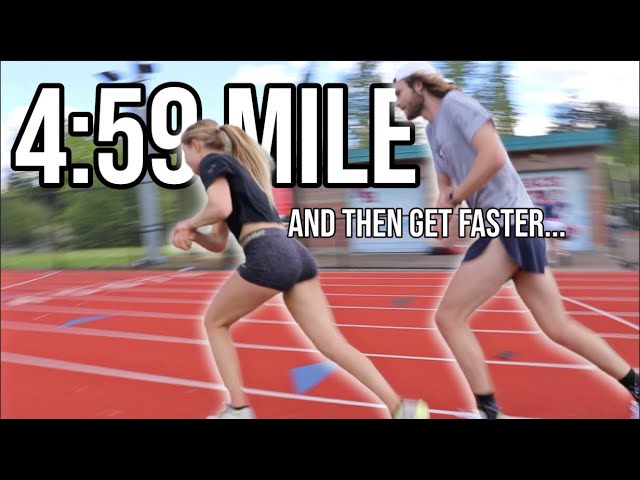 4:59 MILE TO START THE WORKOUT // Day in the life // Allie Ostrander