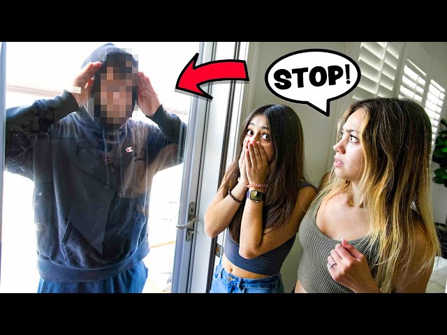 My Little Sister’s Stalker BROKE INTO Our House!