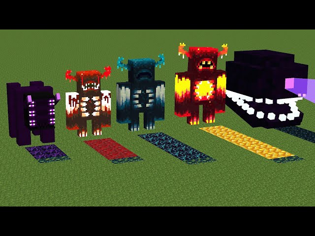 Which of the All Block and Warden New Wither Mobs Bosses will generate more Sculk ?