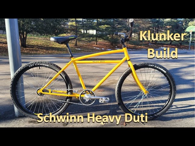 2000 Schwinn Heavy Duti Klunker Build - From full service to full send!