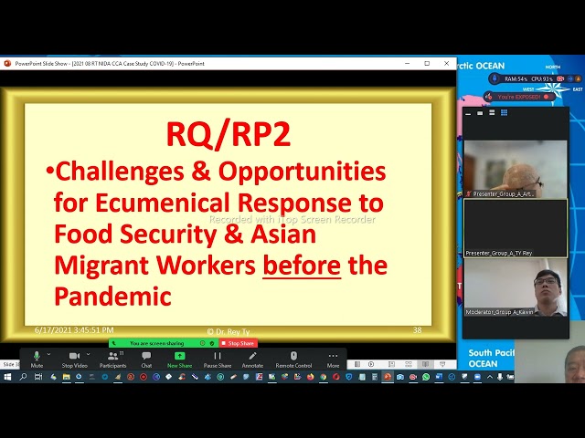 2021 08 20 141615 NIDA International Conference: Response to Food Security and Migrant Workers