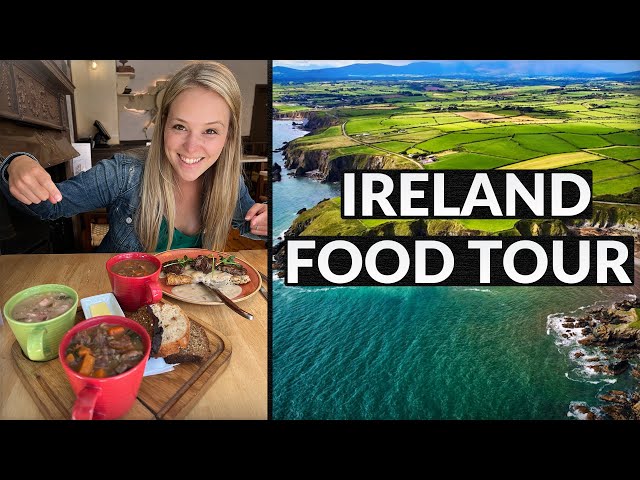 Eating & Drinking our way ACROSS Ireland! Irish Food Tour (Dublin, Galway & Co. Kerry)