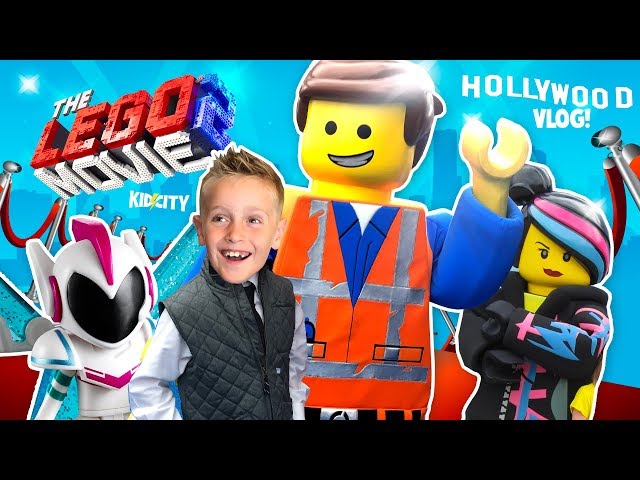The Lego Movie 2 Hollywood Premiere & New Videogame Footage! K-City