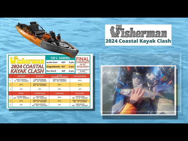 2024 Fisherman Magazine's Coastal Kayak Clash Update May 16th, 2024